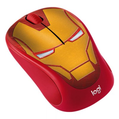 LOGITECH WIRELESS MOUSE M238 MARVEL COLLECTION IRON MAN (LOT1)