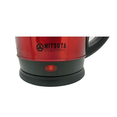 MITSUTA กาต้มน้ำไฟฟ้าสแตนเลสไร้สาย 1.8 ลิตร รุ่น MEK181 (Red)