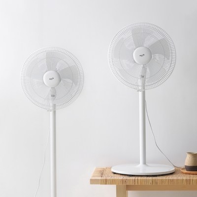 Deerma Electric Oscillating Floor Fan 3 Speed Adjustable Height