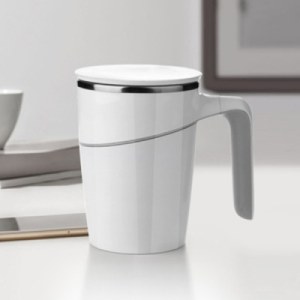470ml Double Walled Anti-Slip Spill-free Stainless Steel Mug with Suction Base
