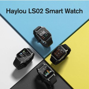 Haylou LS02 Smart Watch นาฟิกาข้อมือ สมาร์ทวอทช์ พร้อม 12 โหมดออกกำลังกาย ใช้งานภาษาอังกฤษ