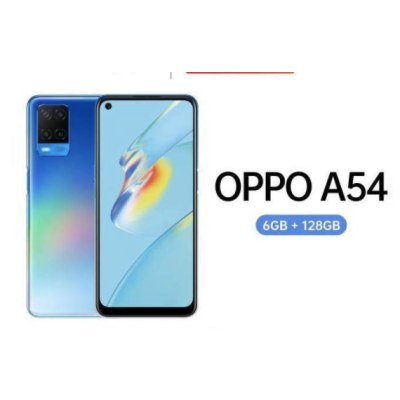 OPPO A54 (6+128) โทรศัพท์มือถือ จอกว้าง 6.5 นิ้ว แบตเตอรี่ 5000 mAh