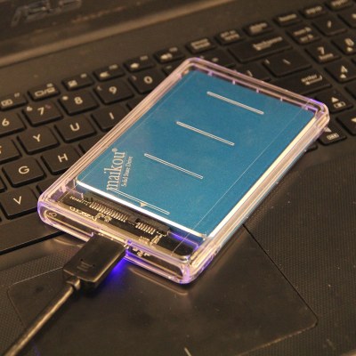 ไดรฟ์ Solid State แบบพกพา 2-in-1 USB 3.0 ฮาร์ดไดรฟ์ SSD ขนาด 2.5 นิ้ว