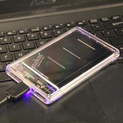 ไดรฟ์ Solid State แบบพกพา 2-in-1 USB 3.0 ฮาร์ดไดรฟ์ SSD ขนาด 2.5 นิ้ว