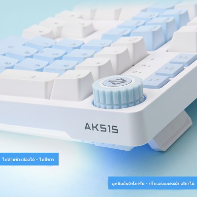 คีย์บอร์ดเชิงกลดูดแม่เหล็ก สีเขียว สีน้ำตาล สีแดง แป้นพิมพ์เกมแบบมีสาย USB