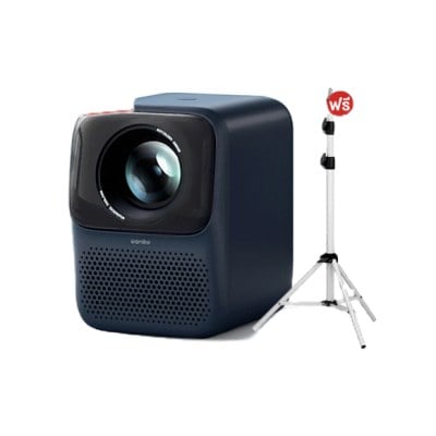 โปรเจคเตอร์ มินิโปรเจคเตอร์ Wanbo T2 Max NEW 1080P HD Projector Built-In Android 9.0 HIFI Sound