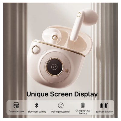 Edifier TO-U2 mini True Wireless Earbuds หูฟังไร้สาย หูฟังบลูทูธ Bluetooth 5.1 up to 25 hours LED Display IP54 กันฝุ่นกันน้ำ