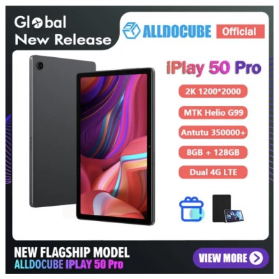 Alldocube iPlay 50 Pro แท็บเล็ต MTK Helio G99 Octa-Core 10.4 นิ้ว 2K ใส่ซิมโทรได้ รองรับ 4G Android 12