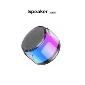 ลำโพงบลูทูธ Foomee Bluetooth Speaker (HH68)  ขนาดเล็ก มีไฟ ใช้งานได้นานถึง 6 ชั่วโมง