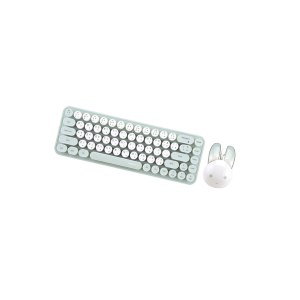 เมาส์และคีย์บอร์ด MOFii Wireless Mouse + Keyboard Bunny