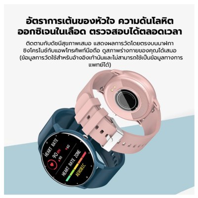 KENTO LITE นาฬิกาสมาร์ทwatch 1.28 นิ้ว IP67 Fitness Smart Watch การวัดความดันโลหิตแคลอรี่การออกกําลังกายขั้นตอน