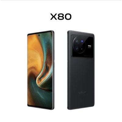 vivo X80 5G CPU : MediaTek Dimensity 9000 หน้าจอ 6.78 นิ้ว กล้องหน้า 32MP / กล้องหลัง 50MP+12MP+12MP แบตเตอรี่ 4500mAh ชาร์จไว 80W