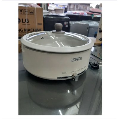 OTTO หม้อสุกี้ชาบูใหญ่ 3 ลิตร รุ่นSP-323A หม้อในถอดล้างได้ สวยแข็งแรงทนทาน ปรับความร้อนได้ ฝาแก้วหนา ต้ม ทอด อุ่นได้