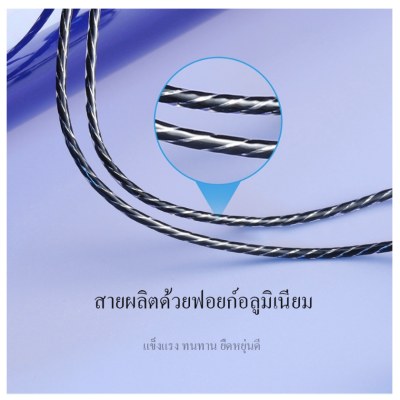 VIVAN รุ่น Q12 Earphone หูฟัง หูฟังมือถือกึ่งอินเอีย 3.5mm เสียงดี เบสแน่น มีไมค์โครโฟนในตัว แบบสายถัก แข็งแรง ไม่ขาดง่าย