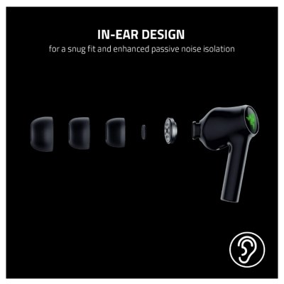 Razer Hammerhead True Wireless (Gen 2) - ANC | Gaming Mode 60ms | Razer Chroma™ RGB | IPX4