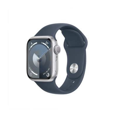 Apple Watch Series 9 GPS Midnight Aluminium Case with Midnight Sport Band
