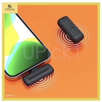 UPick1 ไมโครโฟนไร้สาย หนีบปกเสื้อ / Wireless Microphone ใช้ได้ทั้งมือถือ Android และ iPhone