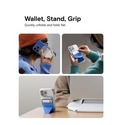 Snap on Phone Stand กระเป๋าสตางค์ Mag safe Wallet