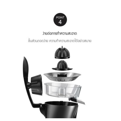 เครื่องคั้นน้ำผลไม้ Handle Citrus Juicer ความจุ 1.6 L