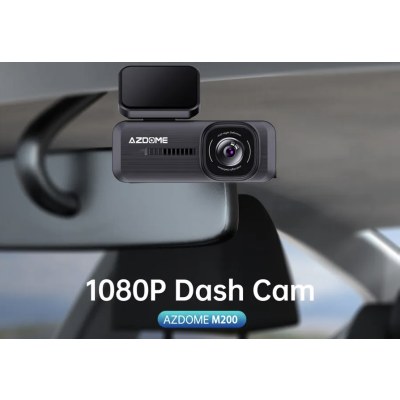 กล้องติดรถยนต์ Smart Dash Cam M200, 1080P Full HD WIFI Built-in G-Sensor
