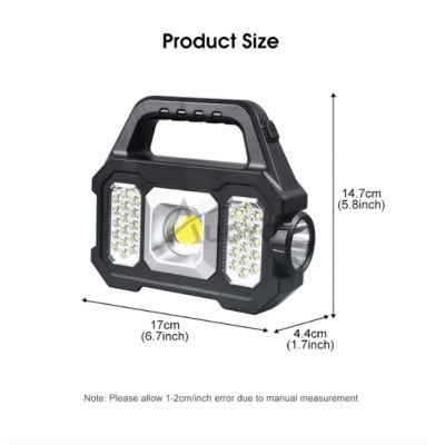 ไฟกลางแจ้งไฟ Led สำหรับทำงาน , ตั้งแคมป์ , ไฟมือถือฉุกเฉิน