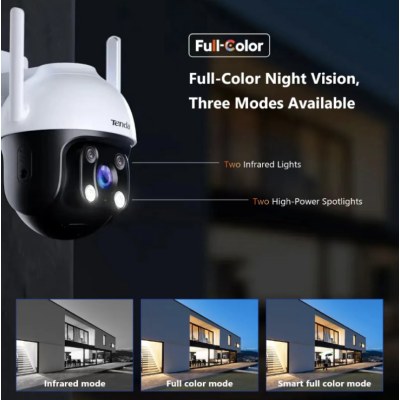 กล้องวงจรปิด Outdoor Security Wi-Fi Pan/Tilt Camera 2MP/4MP