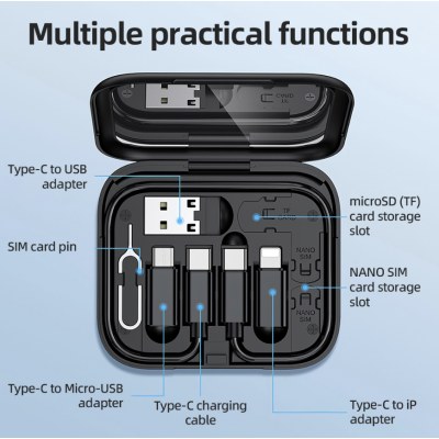 กล่องอเนกประสงค์ ชุดอุปกรณ์สายชาร์จ