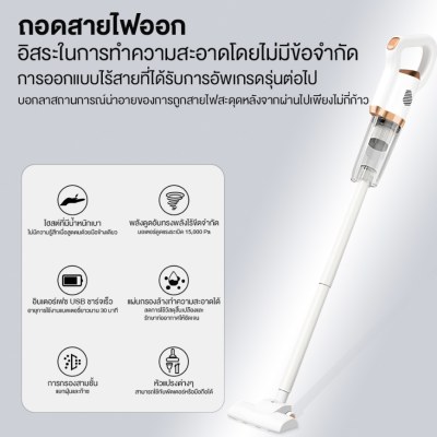 เครื่องดูดฝุ่น Vacuum Cleaner พลังดูด 15000Pa