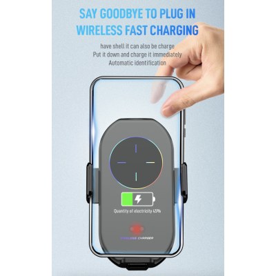 Car Wireless Charger  ที่วางโทรศัพท์แบบหนีบอัตโนมัติ