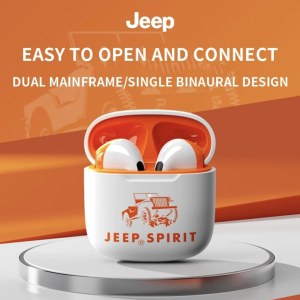 Jeep หูฟังบลูทูธ หูฟังไร้สาย แยกเสียงซ้ายขวา ตัดเสียงรบกวน จับคู่เร็ว แบตเตอรี่ยาวนาน