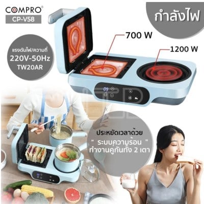 เครื่องทำอาหารเช้า Breakfast Machine