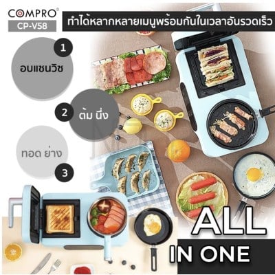 เครื่องทำอาหารเช้า Breakfast Machine