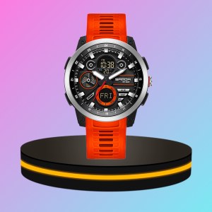 นาฬิกาผู้ชาย Dual Display Dial