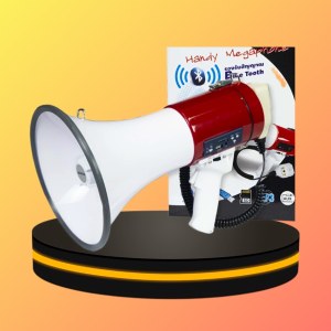 Megaphone โทรโข่ง รองรับการอัดเสียง มีไซเรน