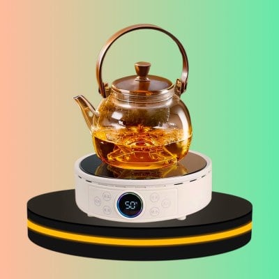 เตาไฟฟ้าต้มกาแฟ เตาเซรามิค มินิ ขนาด 1500W