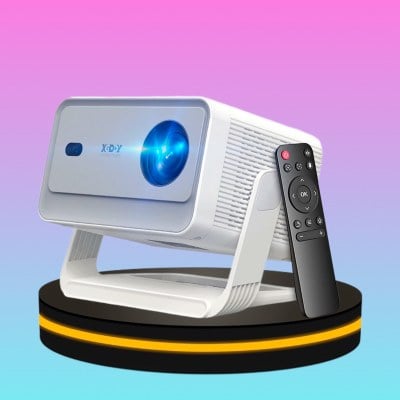 XGODY โปรเจคเตอร์มินิ A6 PRO 1080P HD พกพาสะดวก