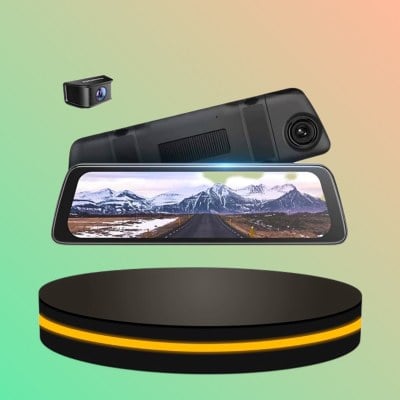 กล้องติดรถยนต์ กล้องมอง หน้า-หลัง E3 1440P 2K Front and Rear Dash cam Car