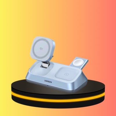 เครื่องชาร์จไร้สาย  3-IN-1 ขนาด 25W