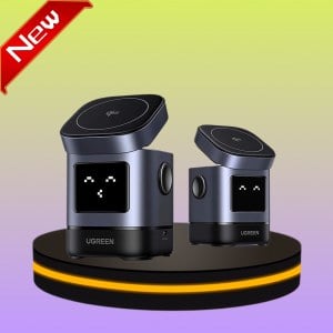 [ ใหม่ ] แท่นชาร์จไร้สายแม่เหล็ก 2 in 1 Magnetic Wireless Charger ขนาด 25W