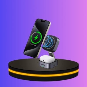 แท่นชาร์จไร้สาย 2-in-1 ขนาด 25 w