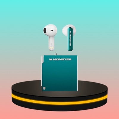 Monster หูฟังไร้สาย HIFI คุณภาพเสียงดี สัมผัสอัจฉริยะ ใช้งานแบตเตอรี่ได้ยาวนาน