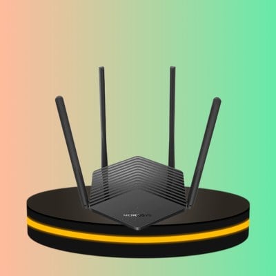 Mercusys Router Wi-Fi 6 Faster 1.5 Gbps Speeds 1200 Mbps