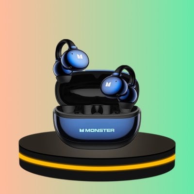 Monster MQ หูฟังไร้สายบลูทูธ ลดเสียงรบกวน คุณภาพเสียงดี Latency ต่ำ