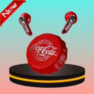 [ ใหม่ ] หูฟังบลูทูธ ดีไซน์ทรงฝาขวด Coca Cola