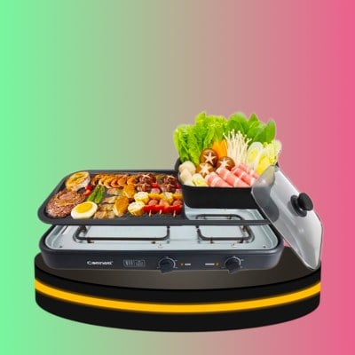 Cornell เตาปิ้งย่าง 2 in 1 ถอดล้างได้