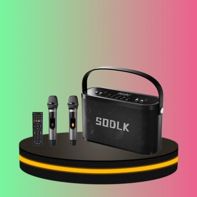 SODLK Bluetooth Speaker ลำโพงพร้อมไมค์ ขนาด 280W เบสหนักๆ