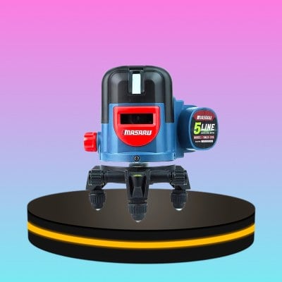 เครื่องวัดระดับด้วยระบบเลเซอร์ แสงสีเขียว 5 เส้น