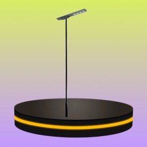 เสาไฟ โซล่าเซลล์ แบบหนาพิเศษ