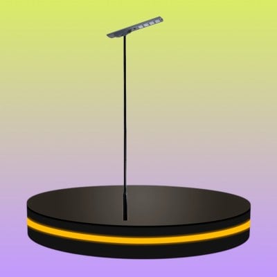 เสาไฟ โซล่าเซลล์ แบบหนาพิเศษ