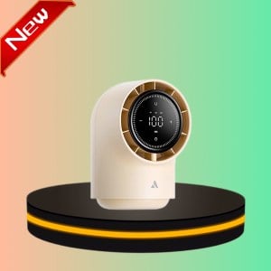 [ ใหม่ ] พัดลมตั้งโต๊ะ หมุนได้ ลมแรง พกพาสะดวก แบต 8000mAh